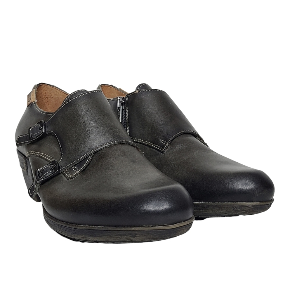Pikolinos Rotterdam Double Monk Strap Leather Oxford Euro 37 US 6.5-7